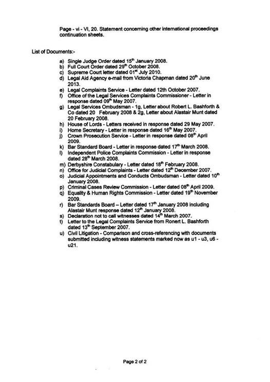 Application Cover Letter Page 2
