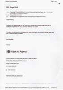 d) Legal Aid Agency E-mail Page 1