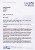 e) Legal Complaints Service Page 1