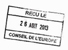 French Delivery Date Stamp