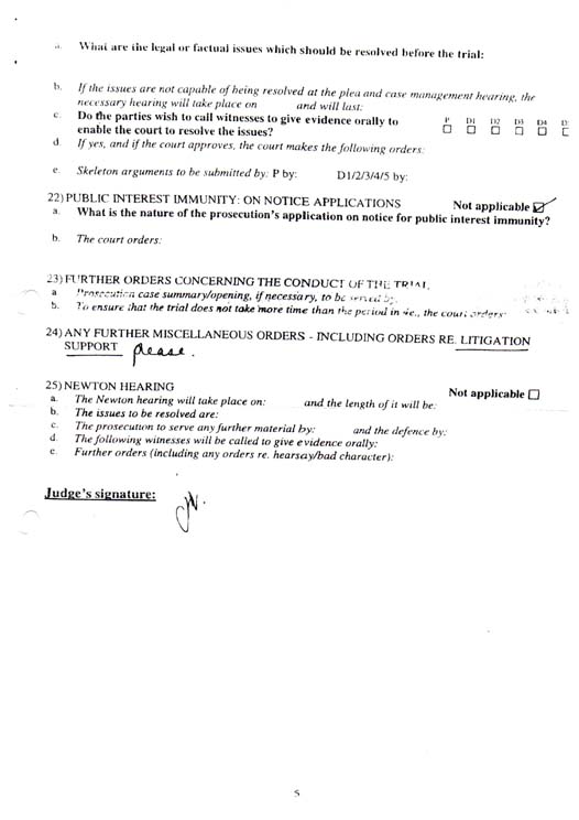 Judge Waite Plea and Case Management Page 5