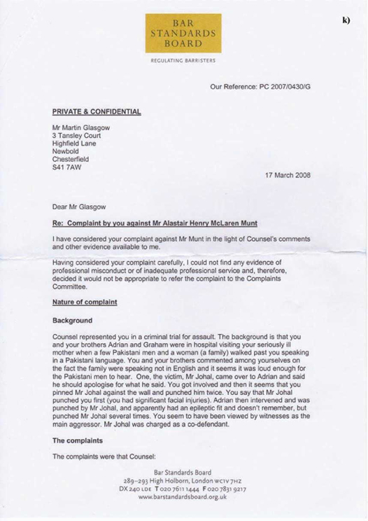 k) Bar Standard Board Page 1