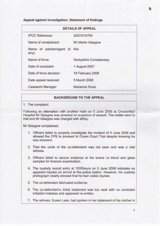 l) Independent Police Complaints Commission Page 1