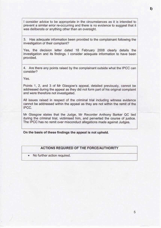 l) Independent Police Complaints Commission Page 5