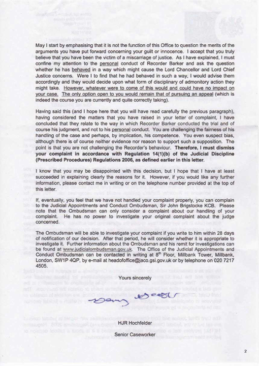 n) Office for Judicial Complaints Page 2