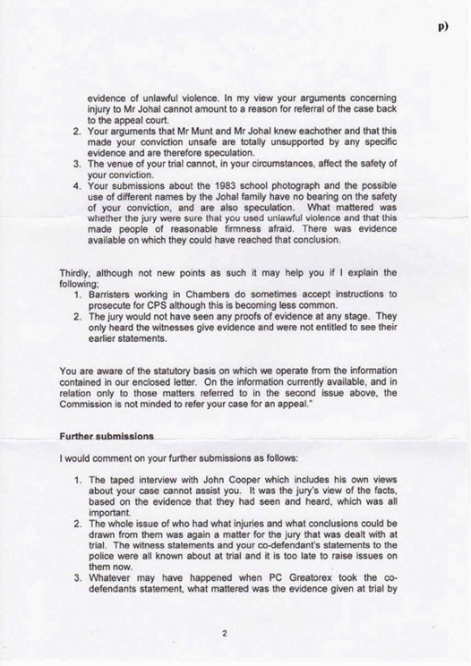 o) Judicial Appointments and Conducts Ombudsman Page 2