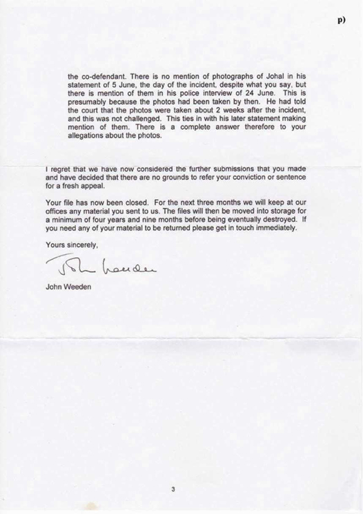 o) Judicial Appointments and Conducts Ombudsman Page 3