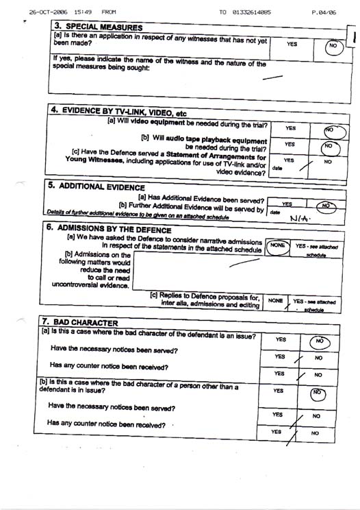 Prosecution Certificate of Readiness Plea and Directions Hearing Page 2