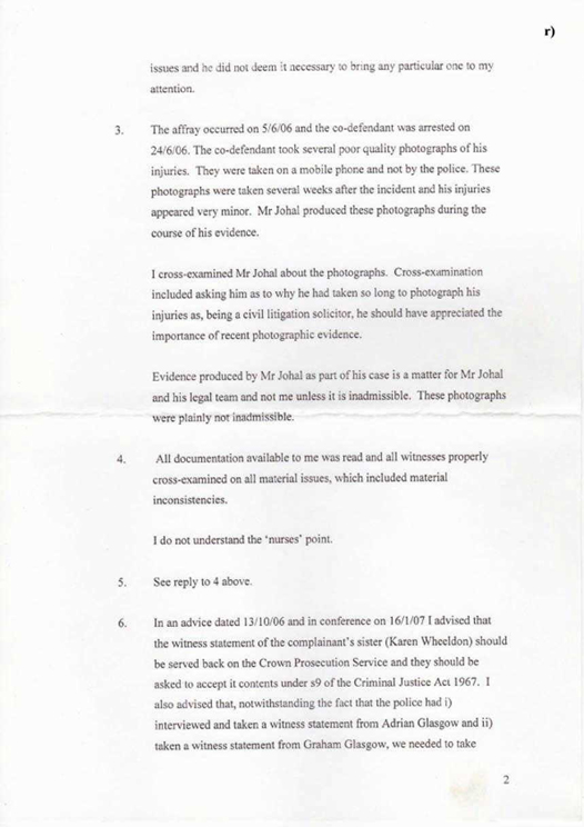 r) Bar Standards Board Page 2