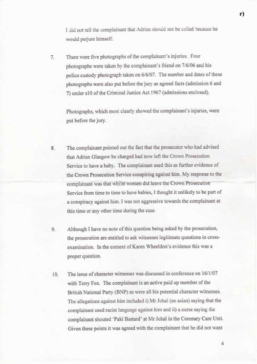 r) Bar Standards Board Page 4