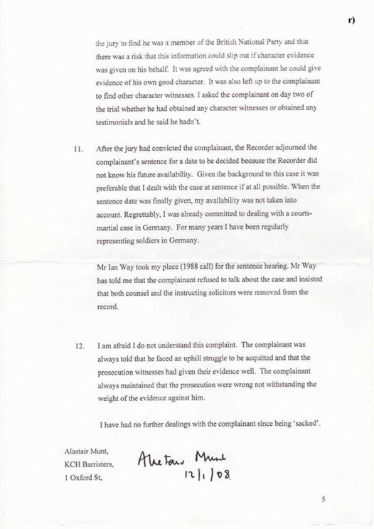 r) Bar Standards Board Page 5