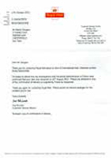Royal Mail Letter Confirming Delivery of Application Form pdf