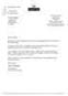Royal Mail International Claim Form Response Letter