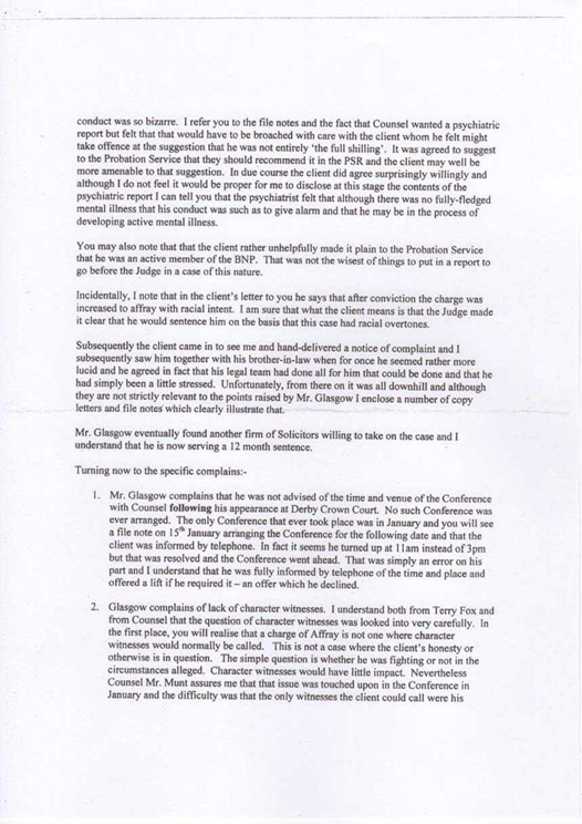 t) Legal Complaints Service from Ronert L Bashforth Page 3