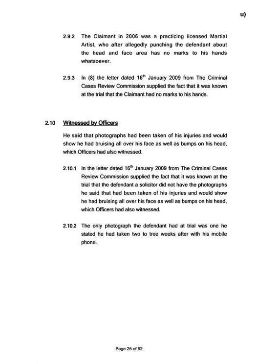 u) Civil Litigation Comparison and Cross-Referencing Page 25