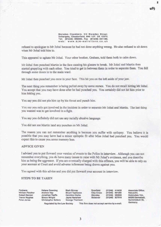 u9) Statement Produced by Rob Lowe Page 3